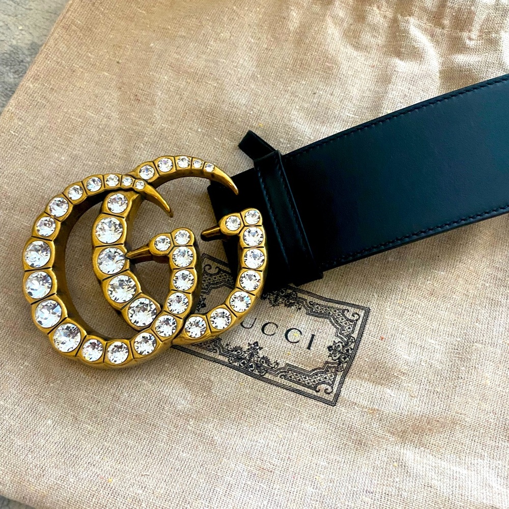 Moon Calfskin Pearl Double G